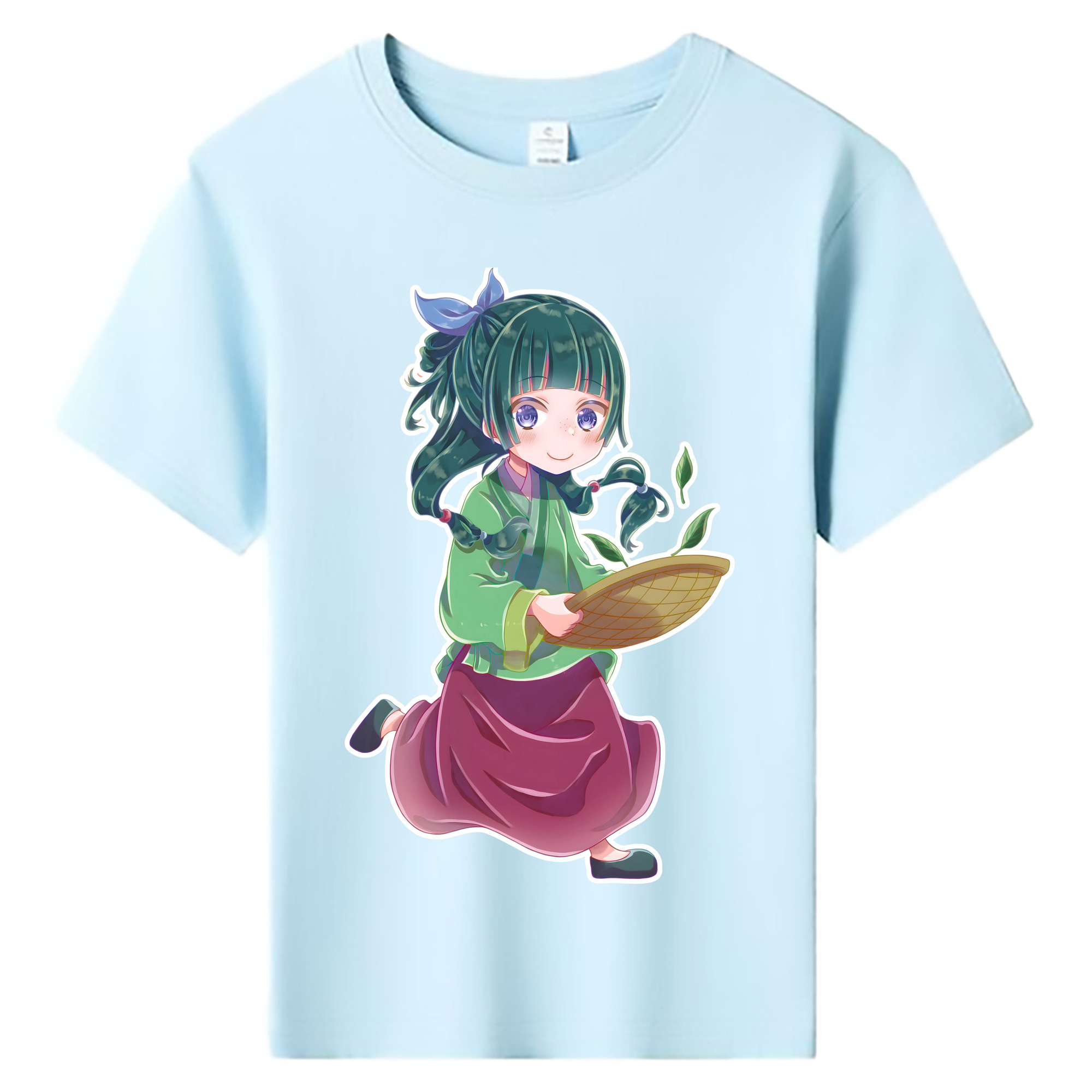 （画像用） 薬屋のひとりごと The Apothecary Diaries 綿100％キッズTシャツ（フロントプリント）